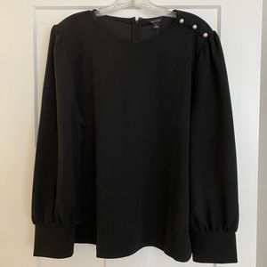 Black long sleeve Ann Taylor top. Never worn